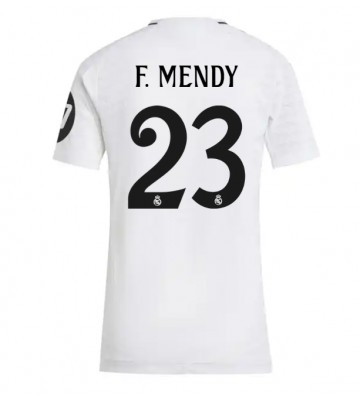 Real Madrid Ferland Mendy #23 Replika Hjemmebanetrøje Dame 2024-25 Kortærmet